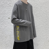 Men's Sweatshirt Autumn Men's Loose Long-Sleeved T-shirt