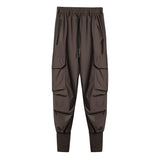 Sweat Wicking Pants Quick-Drying Multi-Bag Sports Pants