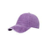 Ball Caps Hat Women's Summer Washed Peaked Cap