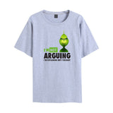 Men and Women Grinch Shirt Casual Loose Short Sleeves T-shirt