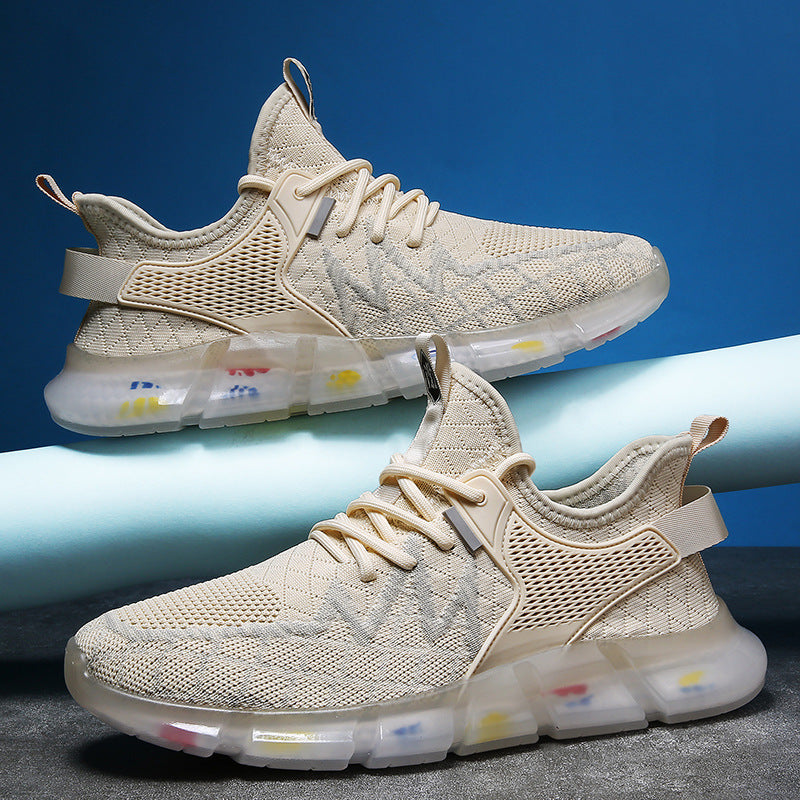 designer Sneaker Shoes Men's Summer Fashionable Breathable Sneakers Casual and Lightweight Running Shoes