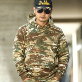 Camofire Jacket Camouflage Tactics Sweater Coat Men's plus Size Hooded