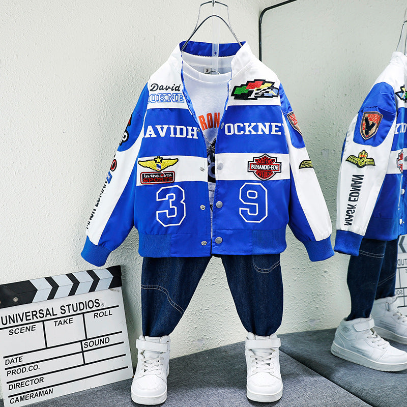 Toddler Boys Jackets Boys Spring and Autumn Coat Fall Jacket