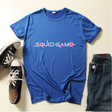 Squid Game Costume round Six Pattern Printed Short-Sleeved T-shirt