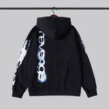 Cardigan Baseball Jacket Autumn and Winter Smoke Cardigan Zipper Sweater Hooded