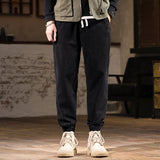 Cuffed Cargo Pants Workwear Pants Men's Autumn Loose Casual