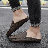 Men's Loafers Relaxedfit Slipon Loafer Men Shoes Casual Slippers Summer Printed Men's Shoes
