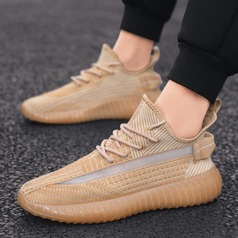 Men Sneakers Men Walking Shoes for Jogging Breathable Lightweight Shoes Fall Low-Top Casual Woven Sports Running Shoes Sneakers Men's Shoes