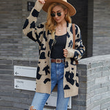 Women Cardigan Knit Sweater Coat