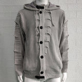 Baja Hoodie Hooded Knit Cardigan Coat