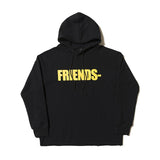 Vlone Hoodie Frien Sweater Hooded Coat Hoodie Men'S And Women'S Autumn And Winter Casual Large Size Sweater