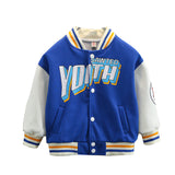 Toddler Boys Jackets Children's Clothing Boys Autumn Clothing Baseball Uniform Jacket