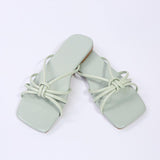 Women Open Toe Sandals Flats Summer Large Size Slippers Flat Beach Slippers Women
