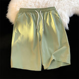 Men White Shorts Men's Summer Casual Pants Trunks for Men