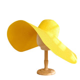 Big Hats Women's Korean-Style Casual Beach Hat Straw Hat