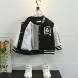 Toddler Boys Jackets Boys' Coat Jacket Baseball Uniform Spring and Autumn