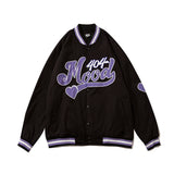 Man Fall Outfits Autumn Jacket Loose Embroidered Sports Baseball Uniform Jacket
