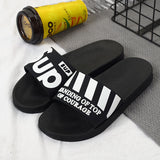 Men Slides Non Slip Shoes Indoor Outdoor Male Summer Statement Slippers