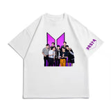 BTS Proof T Shirt Short-Sleeved Shirt Men's and Women's T-shirt Summer