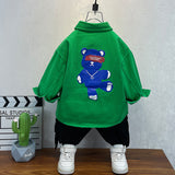 Toddler Boys Sweater Shirt Coat Spring and Autumn