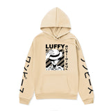 Anime Hoddies One Piece Anime Sweater Straw Hat Luffy Printed Hoodie Autumn Winter Sweater Men