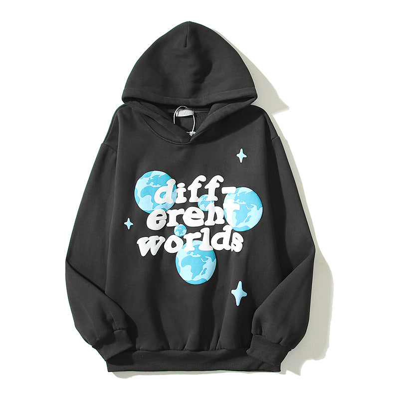 Kanye West Sunday Service Hoodie Velvet Padded Hooded Sweatshirt Foam Retro