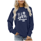 Yes I M Cold Sweatshirts Casual round Neck Sweater Hoodie