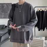 Men's Sweatshirt Autumn Crew Neck Sweater Men's Loose Leisure Sports
