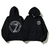 Kanye West Sunday Service Hoodie Angel Rep Logo Embroidery Velvet Loose Hoodie