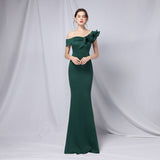 Burgundy Dress Formal Evening Dress Fashion Dress