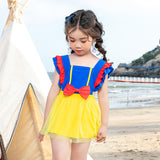Children Swimsuit Children's Swimsuit Snow White Dress One-Piece Children's