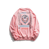 Crew Neck Sweatshirts for Men Menswear Autumn Clothes Printed Crew Neck Sweatshirt Boys Sports Top