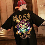 Men T-shirt Half-Sleeved Loose Half Sleeve