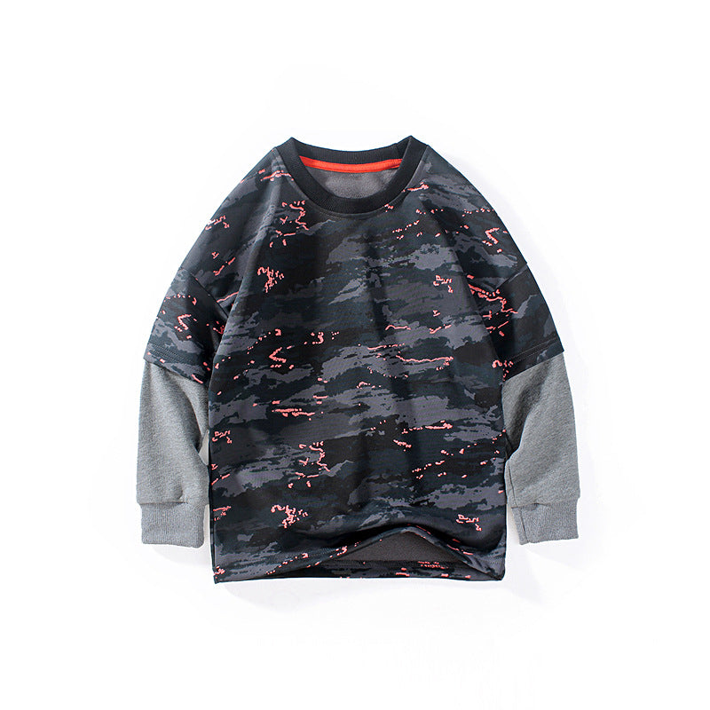 Children Long Sleeve Shirts for Boys Spring and Autumn