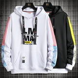 Men Hoodie Pullover Loose Sports and Leisure Top Youth Trendy