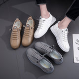 Flat Shoes Summer Breathable Board Shoes Men's Cavas Shoes