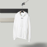 Off White Hoodie With Arrow Print Men'S Arrow Cotton Plus Size Casual And Comfortable Sweater Owt