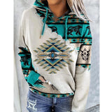 Romanian Gypsy Outfits Printed Sweater for Women