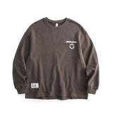 Crew Neck Sweatshirts for Men Men's Clothing Autumn Printing Casual round Neck Sweater Boys