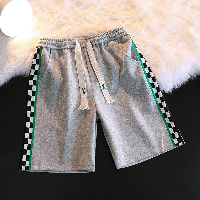 Men White Shorts Men's Summer Casual Pants