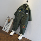 Toddler Boys Jackets Children's Jumpsuit Boys' Workwear