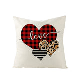 Valentine's Day Pillow Covers 4 Piece Random Styles Together, Love Car Home Pillow Cushion Cover