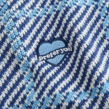 Men Sweater Color Matching Plaid Knitwear Men's Pullover