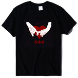 Valentine 'S Day T Shirt T-shirt Short Sleeve Love Printed Summer