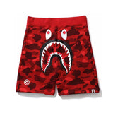 Bathing Ape Shorts Shark Shorts for Men and Women Camouflage Outwear Casual