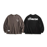 Crew Neck Sweatshirts for Men Men's Clothing Autumn Printing Casual round Neck Sweater Boys