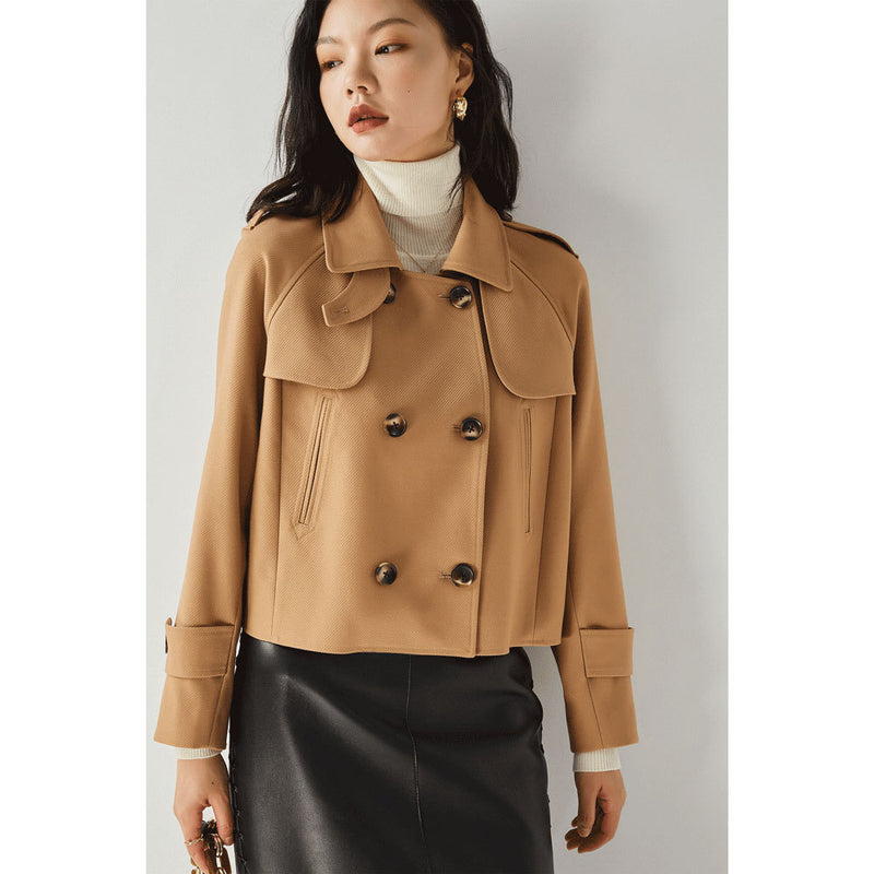 Gloria Vanderbilt Simple Twill Temperament Leisure Anti-Wrinkle Jacket