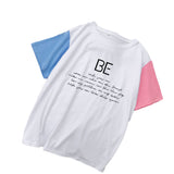 BTS Proof T Shirt Women's Summer round Neck Multicolor Loose Short Sleeve T-shirt