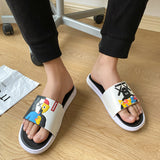 Men's Flip Flops Men Slides Comfort Slides Sandal Slippers Men's Summer Fashion Outdoor Wear Men's Beach Fashion Slippers