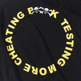 Vlone T Shirt Spring And Summer Men'S Shirt Special Multicolor Letter Circle Short Sleeve